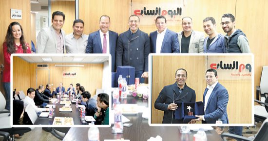 صور.. اليوم السابع يكرم مسئولى ten.. نشأت الديهى: هدفنا تقديم منتج داعم للدولة المصرية.. وهناك إعلاميين لابد أن يختفوا من المشهد.. وعمرو عبد الحميد : أعدنا هيكل القناة.. ومالناش فى عركة مسلسلات رمضان والحصرى"