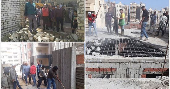صور.. لليوم السادس على التوالى.. محافظة الإسكندرية والرقابة الإدارية يواصلان حملات إزالة الأبنية المخالفة.. هدم عشرات العقارات لبنائها دون ترخيص.. والمحافظ: نرصد المخالفات من خلال وحدة التدخل السريع