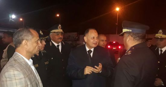  مدير أمن الجيزة يتابع الحالة الأمنية خلال إقامة حفل أوبرا عايدة بالأهرامات 