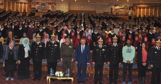 أكاديمية الشرطة تستقبل عدد من طلاب جامعتى حلوان وسوهاج