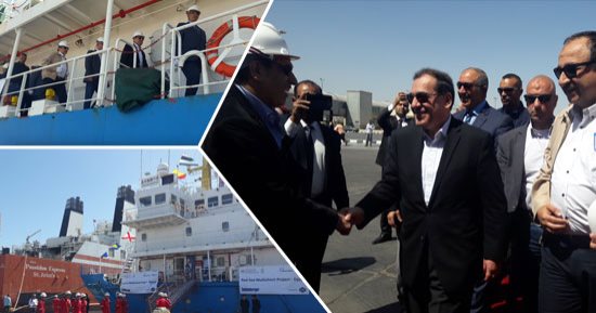 صور.. البحث عن الثروات الكامنة فى البحر الأحمر.. "Dong Fang Kanten" تنقب عن البترول لأول مرة عقب ترسيم الحدود مع السعودية..السفينة انطلقت منتصف ديسمبر لمسح 10 آلاف كيلو متر مربع.. ووزير البترول يستقبلها بسفاجا 