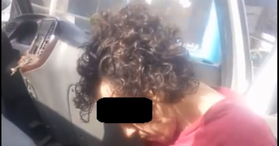 صراخ "شهد" أنقذها من الخطف بالعمرانية.. والأهالى يلقنون الخاطف "علقة موت"