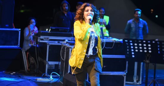 سميرة سعيد تتألق فى حفل اليوم العالمى للمرأة