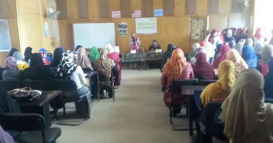 صور.. ندوة باعلام زفتى بعنوان "المرأة والمشاركة فى الانتخابات الرئاسية"