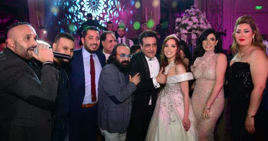 بالصور  .. نجوم الأغنية يشعلون زفاف محمد رحيم وانوسه كوته 