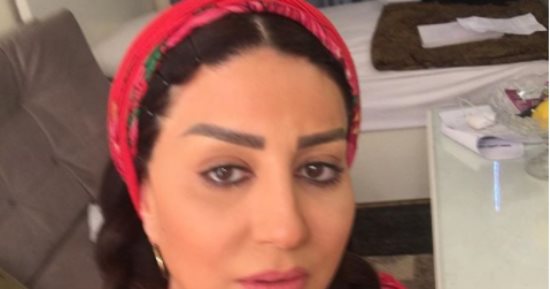 وفاء عامر تنشر صورة جديدة من كواليس مسلسل "نسر الصعيد"