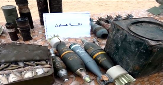 القوات العراقية تبطل مفعول 57 قذيفة هاون فى محافظة الأنبار