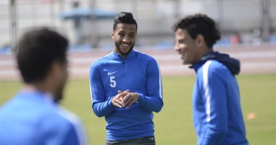 10 صور من تدريبات الزمالك استعداداً لمواجهة الرجاء