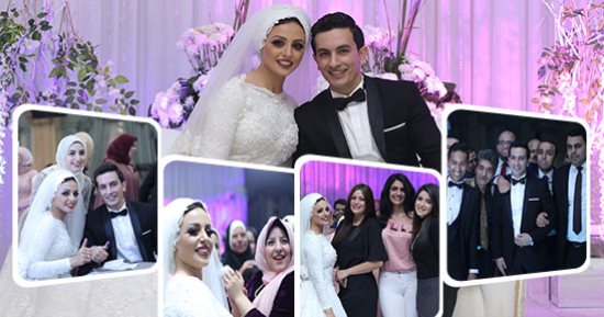 أوكا وأورتيجا يحييان حفل زفاف مدير نيابة الأسرة بالمعادى