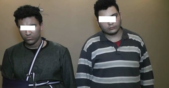شاهد اعترافات قاتلى طالب الهندسة بالنزهة: "طعناه لحد ما مات علشان نسرق فلوسه"