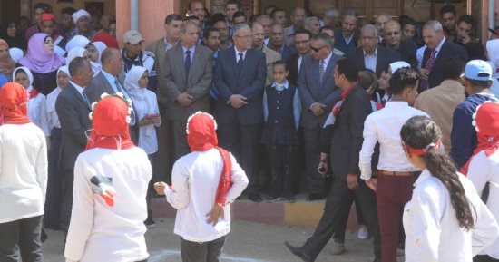 فيديو.. محافظ المنيا يفتتح مشروعات خدمية بـ3 مراكز ضمن فعاليات العيد القومى