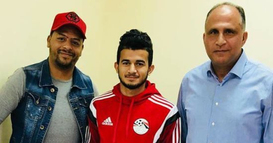 لاعب صيد المحلة يجرى الكشف الطبى بعد الانضمام للإسماعيلى