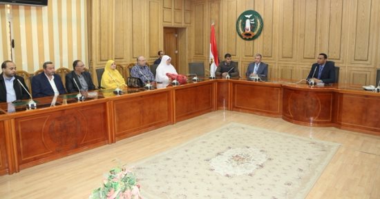 سكرتير عام المنوفية يوجه بإجراءات جديدة لتطوير منظومة العمل