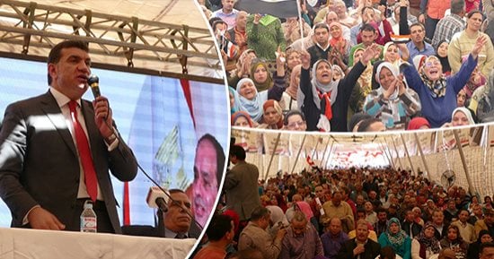 فيديو وصور.. الآلاف من عمال الكيماويات وشركات الأدوية يبعثون رسالة تأييد للسيسى بمؤتمر عمالى حاشد بالمنطقة الصناعية بالأميرية .. العمال يرددون "تسلم الأيادى" و"بشرة خير " ونشيد الصاعقة "قالوا إيه" 