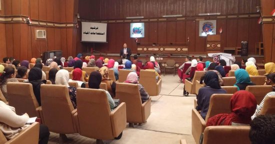 مركز النيل للإعلام ببنها يعقد ندوة تحت حول رفع الوعى المائى