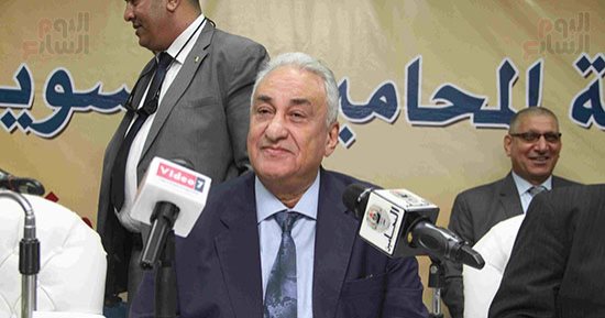 نقيب المحامين: لا خلاف على السيسي وسنشارك فى الانتخابات ولن نسمح بهدم مصر (صور)