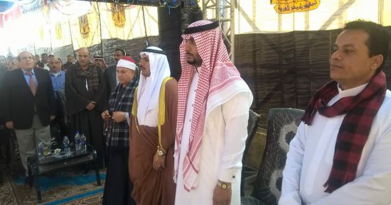 صور.. أهالى سيناء المقيمين بالإسماعيلية ينظمون مؤتمر لدعم الرئيس السيسى