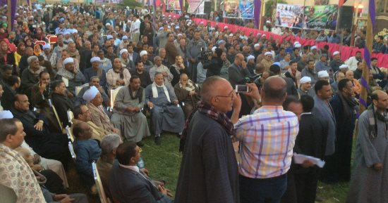 نواب قنا فى مؤتمر دعم "السيسي": كل الشعب يقف وراء الرئيس فى مواجهة الإرهاب
