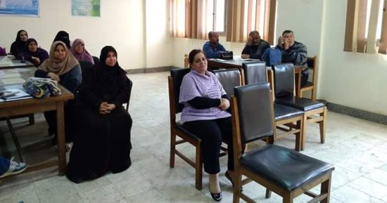 دورة تدريبية عن تأثير التغيرات المناخية على إنتاجية المحاصيل "بزراعة الزقازيق"