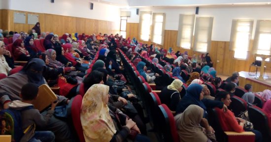 فيديو وصور.. سيدات الوادى الجديد يدشن مؤتمرا لدعم الرئيس السيسى فى الانتخابات