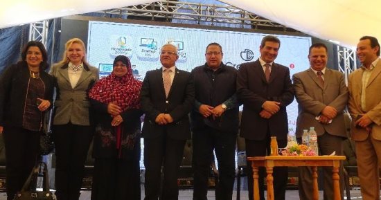 60 مشروع ابتكارى فى  "يوم الإبداع الثانى" بـــ" هندسة المنيا" 