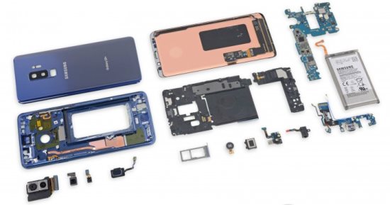 iFixit : جلاكسى S9+ من الصعب إصلاحه