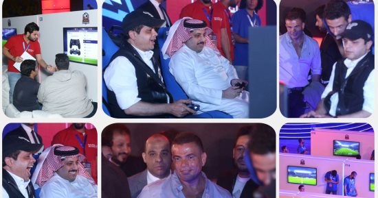 صور.. هنيدى يتعادل مع تركى آل الشيخ فى مباراة افتتاح بطولة الألعاب الإلكترونية.. نجوم الفن والرياضة فى مقدمة الحضور باليوم الأول.. مُتسابق يُشارك بـ"العكاز".. ومتعب يستعيد الذكريات مع مدرب الأهلى فى الافتتاح