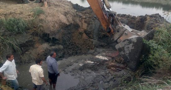 صور.. "رى الإسماعيلية": تطوير مصرف المحسمة ينقذ بحيرة التمساح من التلوث