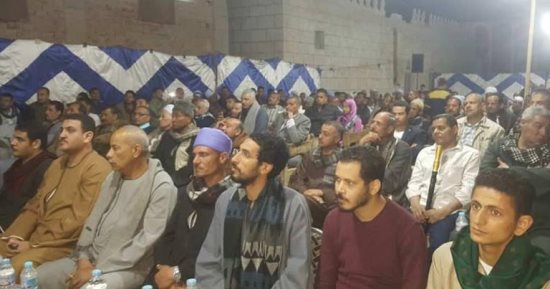 مؤتمر جماهيرى حاشد بمركز طهطا لتأييد السيسى فى انتخابات الرئاسة