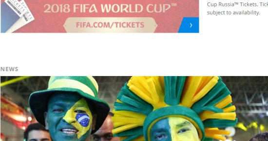 فيفا يعلن بدء بيع تذاكر كأس العالم على موقعه الرسمى 