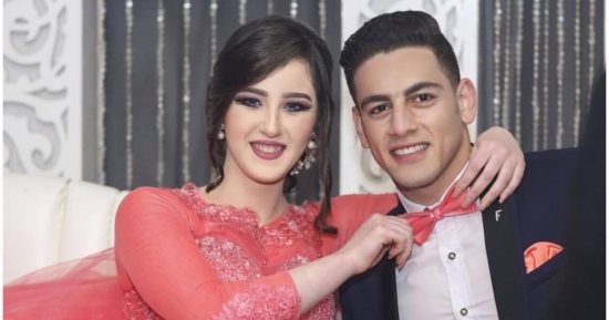 صورة.. محمد الشامى لاعب الزمالك يحتفل بخطوبته