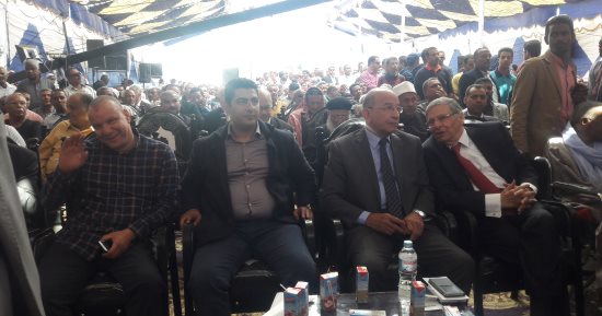 صور.. انطلاق فعاليات مؤتمر تأييد السيسي بالقصير بحضور وكيلى مجلس النواب