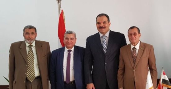 عميد إعلام الأزهر يستقبل مستشار أكاديمية ناصر العسكرية العليا
