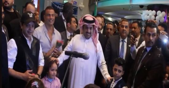 تركى آل الشيخ ينشر فيديو زيارته لمستشفى 57357 