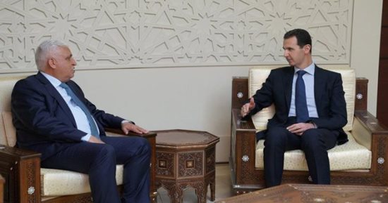 العبادى يؤكد فى رسالة للأسد أهمية التنسيق السياسى والأمنى بين البلدين
