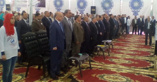 صور.. "كلنا معاك" تنظم مؤتمرا جماهيريا بمدينة السادات فى المنوفية لدعم السيسى