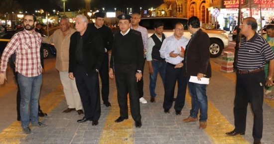 محافظ جنوب سيناء يتفقد أعمال تطوير السوق القديم و قصر ثقافة شرم الشيخ (صور)