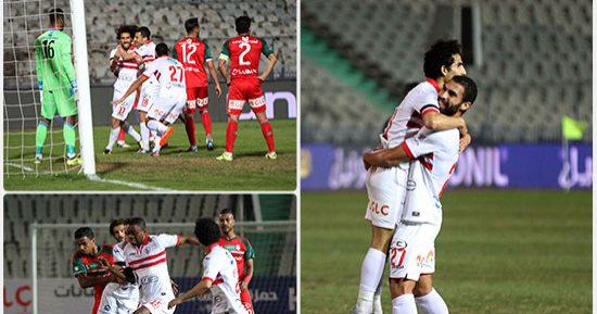الزمالك يحقق الفوز السابع على التوالى بالدورى المصرى برباعية فى الرجاء
