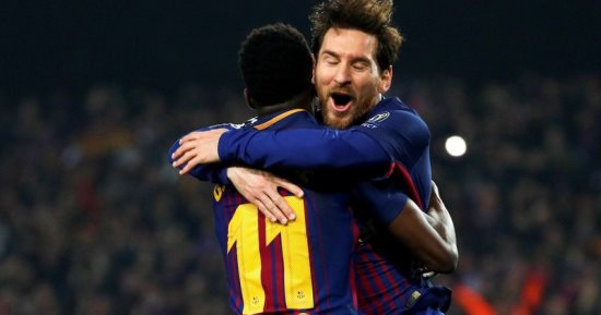 قرعة دوري ابطال اوروبا تصنع السعادة فى برشلونة 