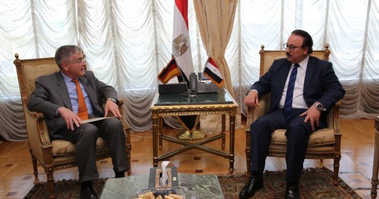 وزير الاتصالات يستقبل سفير ألمانيا لبحث التعاون التكنولوجى بين البلدين