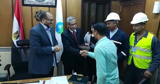 العاملون بـ"مياه أسيوط" يدعمون مبادرة "شهادات أمان المصريين" بنسبة 100%