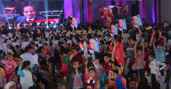 "كلنا معاك من أجل مصر" تنظم مؤتمرا جماهيريا بالتبين لدعم السيسي