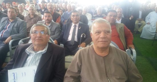 أهالى أولاد صقر يؤيدون السيسي لفترة رئاسية ثانية