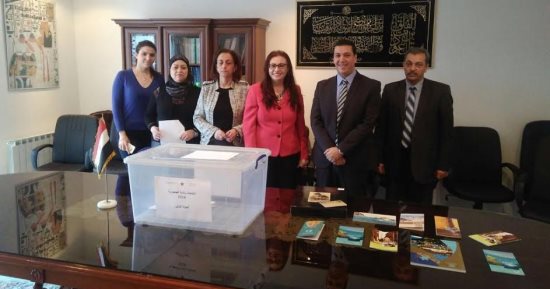 صور.. مصريون بسراييفو يدلون بأصواتهم فى الانتخابات الرئاسية