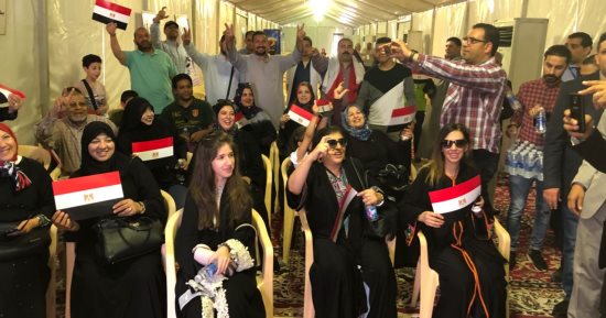 صور.. مندوب "المصريين الأحرار" بالسعودية: التوافد فى أول يوم انتخابات مشرف