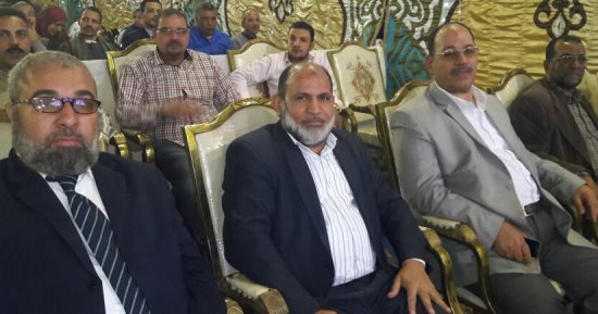 شركة مياه الجيزة تشارك فى مؤتمر لدعم الرئيس السيسى بانتخابات الرئاسة