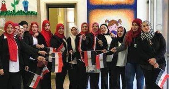 صور.. إقبال كثيف من المرأة المصرية فى انتخابات الخارج باليوم الأول