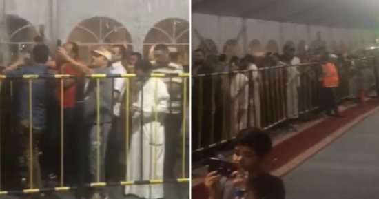 فيديو.. المصريون بالكويت يرددون النشيد الوطنى أثناء إدلائهم بأصواتهم