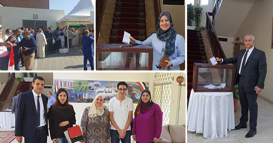 المصريون بالصين يواصلون التصويت فى الانتخابات الرئاسية لليوم الثانى