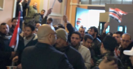 صور .. طوابير لأبناء الجالية المصرية بروما للتصويت فى انتخابات الرئاسة